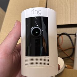 Battery powered ring camera