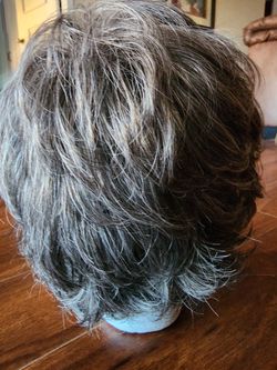 Gray Human Hair Wig for Sale in Fort Lauderdale, FL - OfferUp