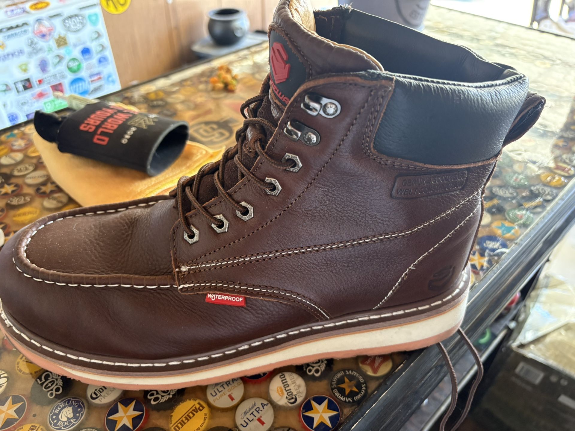 Sure way Composite Toe Work Boots Size 13