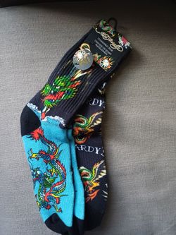 ED Hardy socks pack of 2 new