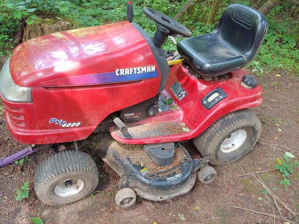 Craftsman Dyt 4000 Riding Lawn Mower Garden Tractor For Sale In Woodland Wa Offerup
