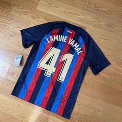 Nike FC Barcelona LAMINE YAMAL 2022/23 home jersey (Size Medium) 