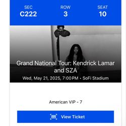 Grand National Tour: Kendrick Lamar and SZA