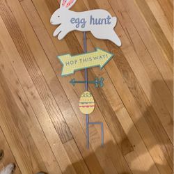 Easter Egg Hunt Yard Sign