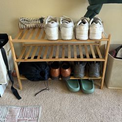 Small 3-level Shoe Rack
