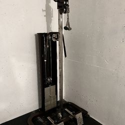 Custom Single Cable Column Workout Fitness Weight Machine Gym Equipment 