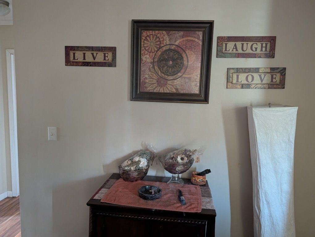 Live, Laugh, And Love  Picture Set. Bought From Kirklands