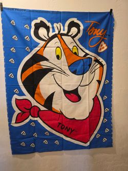 Tony the Tiger Floor Pillow or Wall Hanging