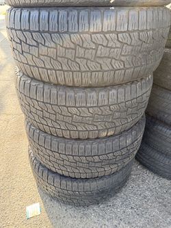 Vendo 245/50/R20 falken las 4 por $180 Alterrain