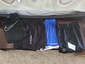 3 Shorts And Nike Under Shirt