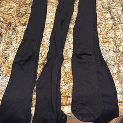 3 Pairs Of Black Dress Socks