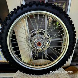 ☆New☆ Kawaski Front Wheel & Tire For Dirtbikes