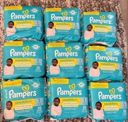 Pampers swaddlers
