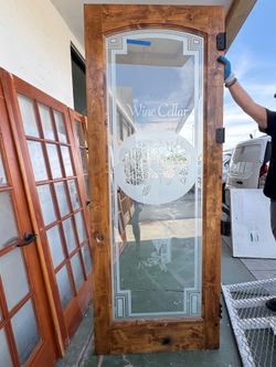 Pantry glass door 36x96