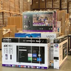 HD40 65” Hitachi Smart 4k Roku Led Tv 