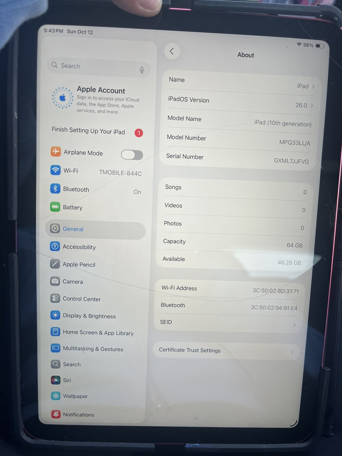 Apple iPad 10 Generation 