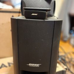 BOSE CINEMATE GS SERIES II DIGITAL HOME THEATER SYSTEM SPEAKERS REMOTE BUNDLE

