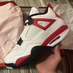 Red Cement 4’s Sz 9.5,9 
