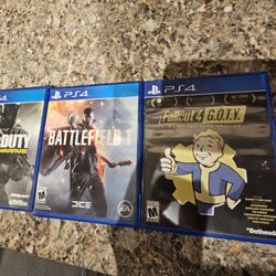 5 Ps4 Games 