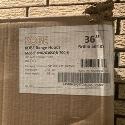 KOBE 1NX2636SQB7003 RANGE HOOD