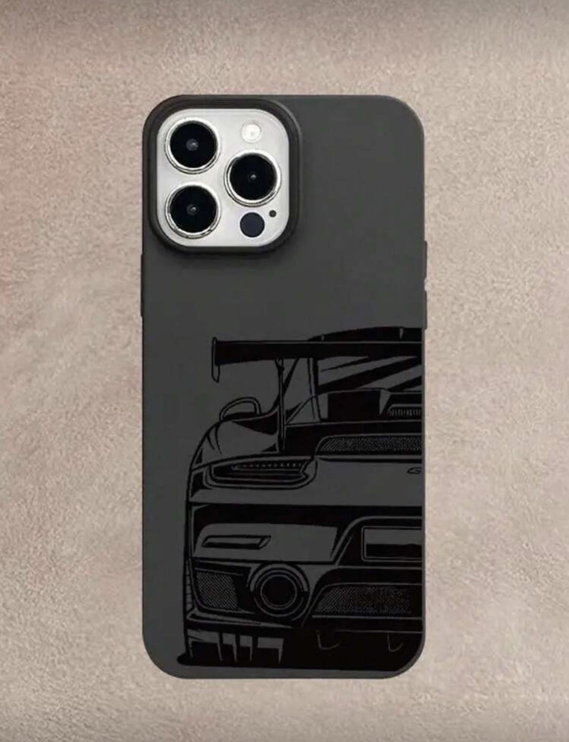 GT3 Black iPhone Case – Stylish & Protective