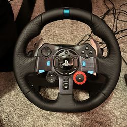 Logitech G29 Driving Force Racing Wheel and Floor Pedals. Logitech G Driving Force Shifter