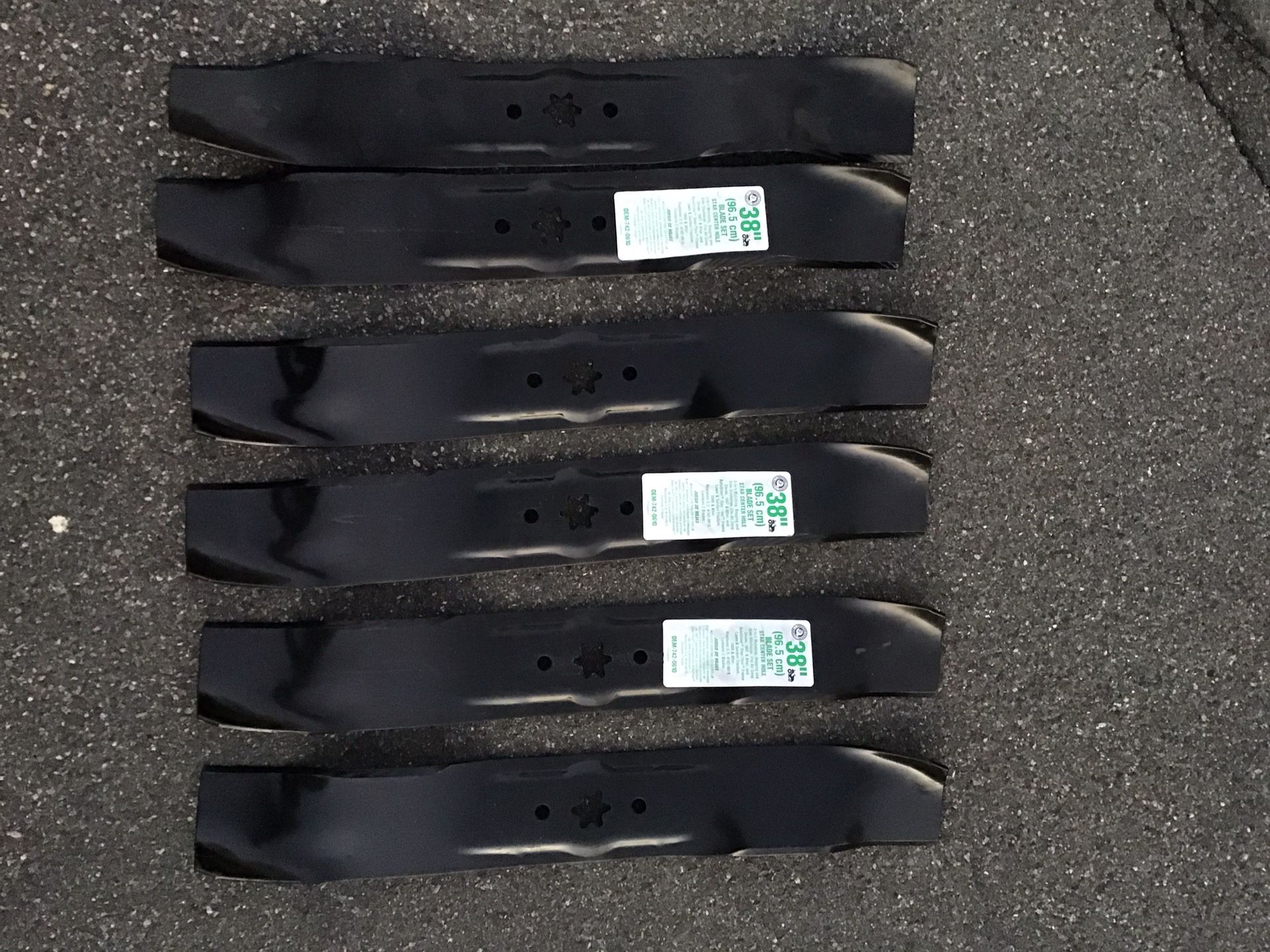 MaxPower 38-in Deck Mower Blade for Riding Lawn 