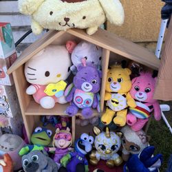 Hello Kitty, Care Bear, Pompompurin, And Much More Plush 