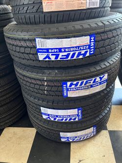 Hifly HH111 225/70R19.5 14PR Tires – Set of 4
