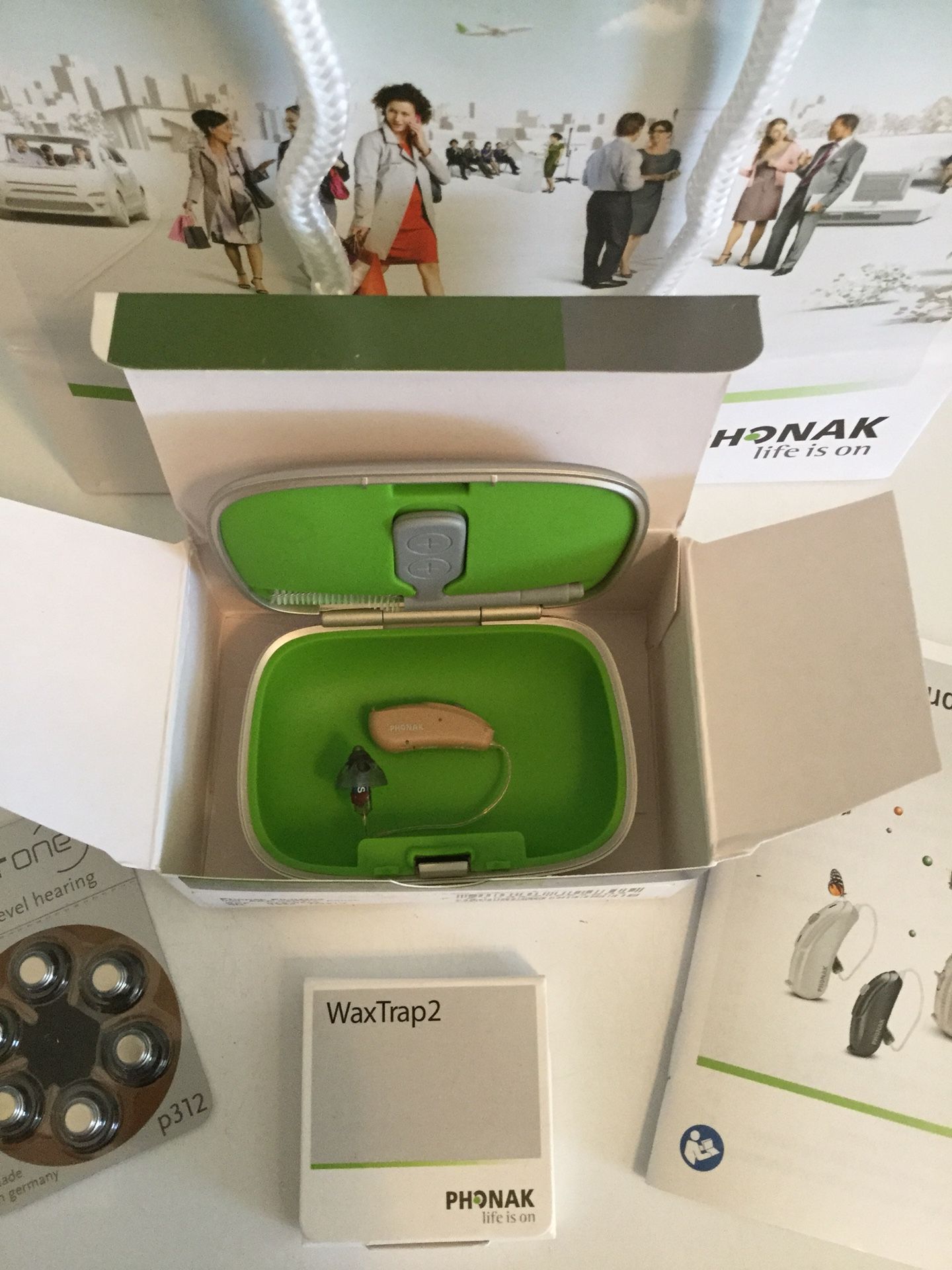 NEW Phonak Hearing Aid! Audeo L30 312- Warranty-PROGRAMMING Available-More than one available
