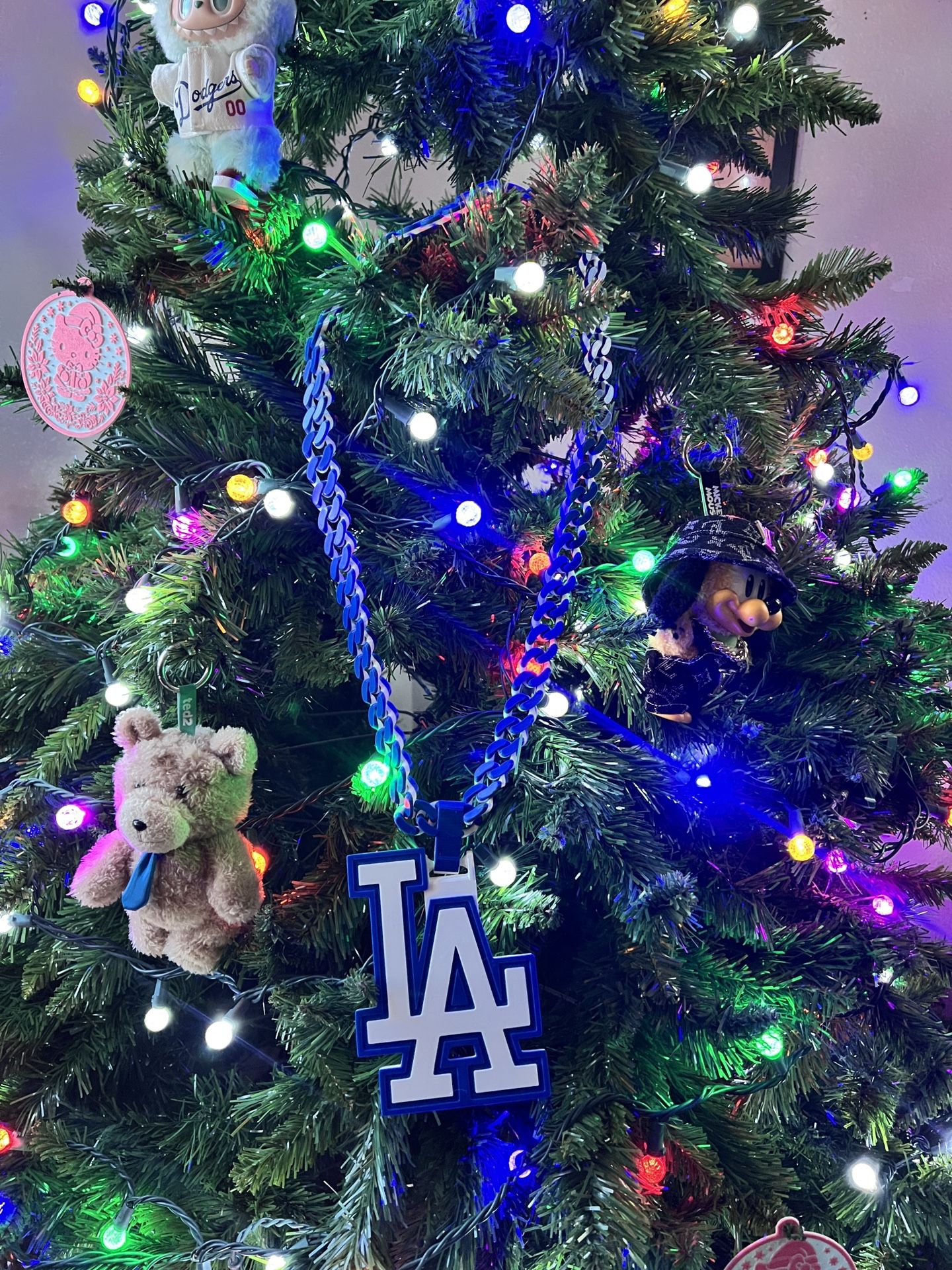 LA DODGERS CHAIN 