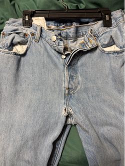 Levi’s 501, 2 pairs, blue, 34x32, read description