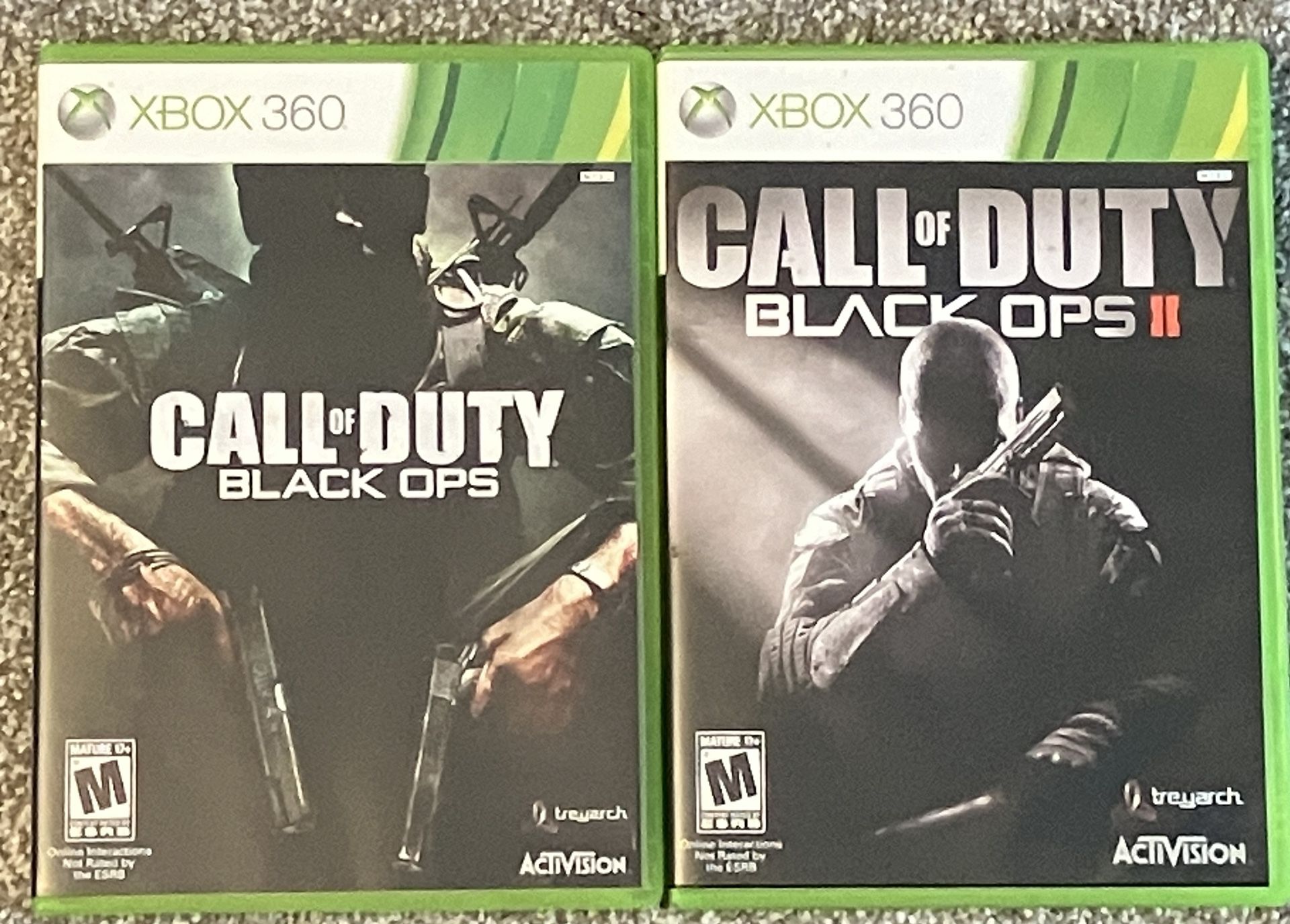Call Of Duty Black Ops & Black Ops 2