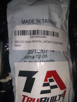 Nissan Altima door handles