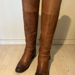 Ladies Leather Knee Hi Boots  $8