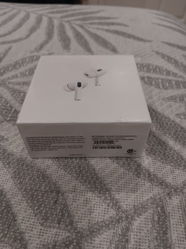 Brand New Airpods Pro 2nd Gen Still Sealed In Box