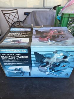 Chicago Electric 3-1/4" Heavy Duty Electric Planer – Like New