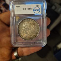 1889 MS63 Morgan