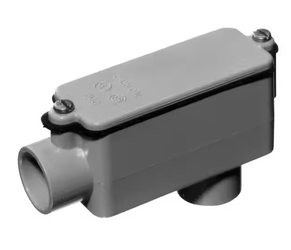 3 in. Sch. 40 and 80 Electrical PVC Type-LB Conduit Body (E986L-4-HD) (Brand New)