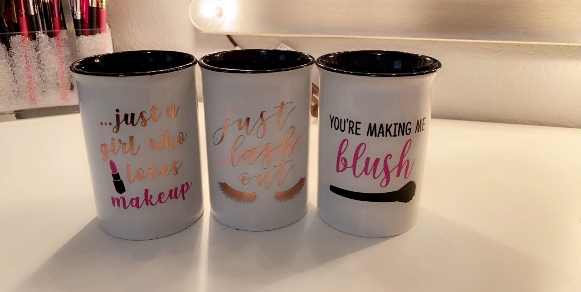 Makeup brush holder for sell