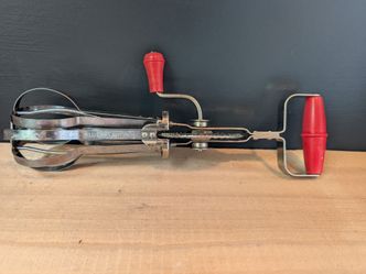 Vintage Stainless Steel Hand Mixer