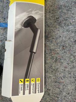 Electric Spin Scrubber with Extendable Handle
