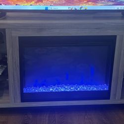 Fireplace TV Stand 