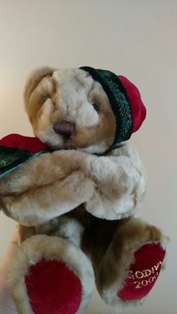 2000 Godiva Christmas Bear. Highly Collectible.