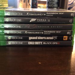 X Box One Videogames $20 Each