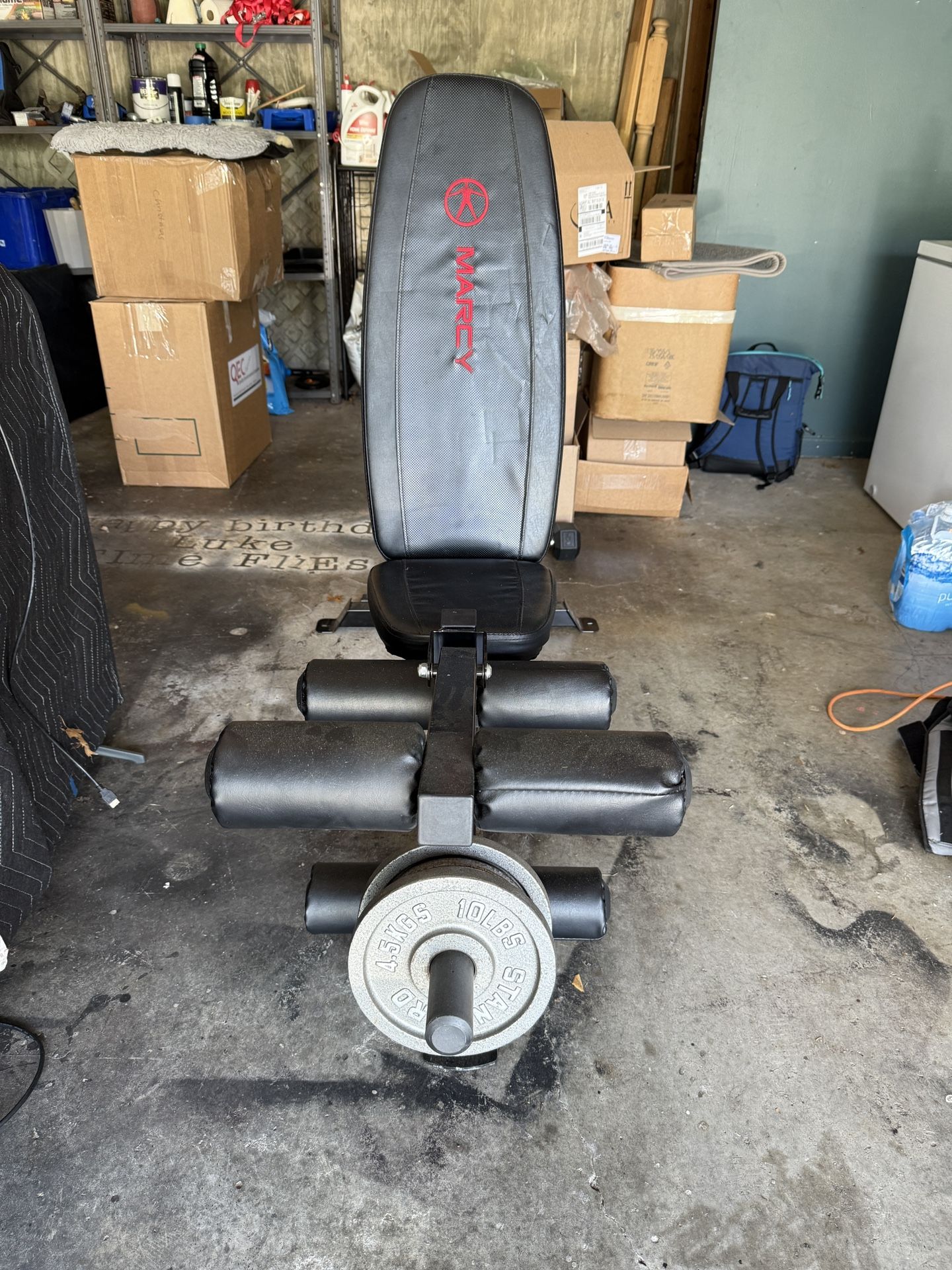 Marcy Deluxe Utility Weight Bench