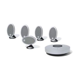 Jamo A210PDD subwoofer and satellite system. (5.1 Home Theater Speaker Package)