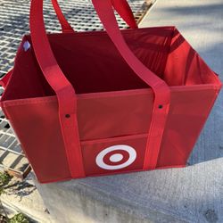 HTF Target Collapsable Box Bag