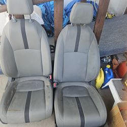 Two  bucket seats like new