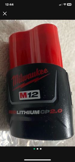 MILWAUKEE M12 BATTERY 2.0  REDLITHIUM  C.P  NEW $35 FIRM